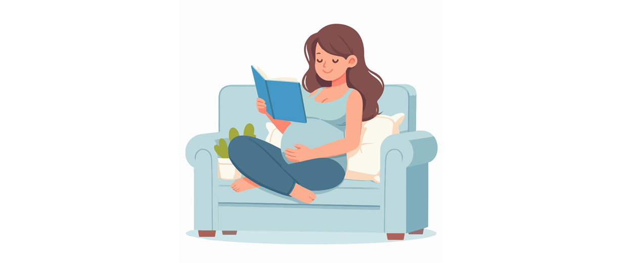 کتابخوانی برای جنین