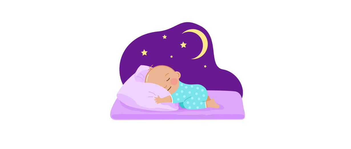 خواب كودكان تا ٢ سال